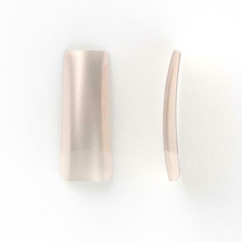 100 stuks, nagel tips NATURAL met kort opzetstuk., Sieraden, Tassen en Uiterlijk, Uiterlijk | Cosmetica en Make-up, Nieuw, Toebehoren