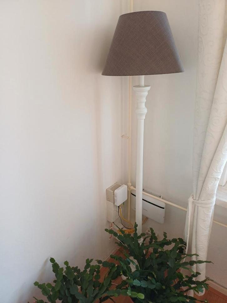 1 staande lamp en 2 schemerlampen, Huis en Inrichting, Lampen | Vloerlampen, Gebruikt, 150 tot 200 cm, Ophalen