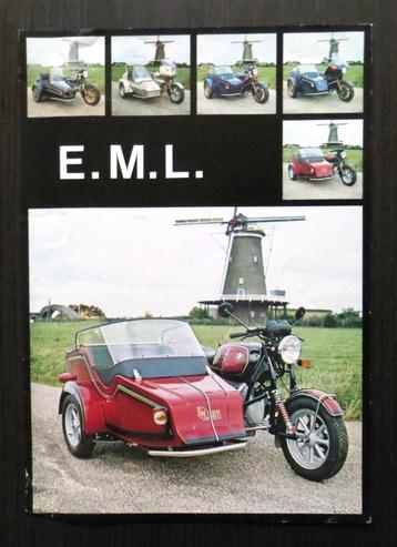 Leaflet EML zijspannen - circa 1985