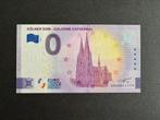 0 euro bankbiljet Kolner Dom - Cologne Cathedral 2022, Postzegels en Munten, Bankbiljetten | Europa | Eurobiljetten, Los biljet