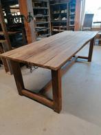 Prachtige eiken tafel € 845,-, Ophalen, Zo goed als nieuw, Rechthoekig, Hout