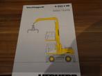 4X Liebherrr grondverzet folders, Boeken, Verzenden, Nieuw, Folder