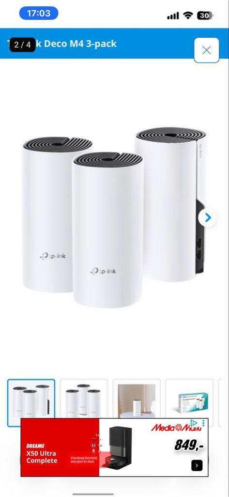 Wifi versterker TP Link 5 stuks, Computers en Software, WiFi-versterkers, Zo goed als nieuw, Ophalen of Verzenden