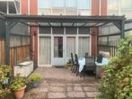 Serre/Veranda met glazen dak gratis, Tuin en Terras, Overkappingen, Ophalen, Gebruikt, Serre
