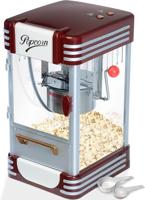 Popcornmachine popcorn machine RVS bioscoop GRATIS BEZORGD!, Huis en Inrichting, Keuken | Keukenbenodigdheden, Nieuw, Verzenden