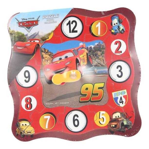 Cars: Puzzel Klok, Kinderen en Baby's, Speelgoed | Kinderpuzzels, Nieuw, 4 tot 6 jaar, 10 tot 50 stukjes, Ophalen of Verzenden
