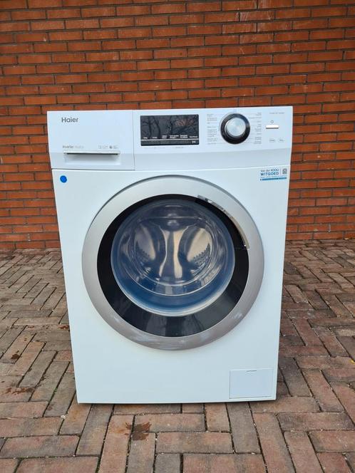 Haier wasmachine. 8 kilo. A+++. Garantie & Gratis thuis!, Witgoed en Apparatuur, Wasmachines, Zo goed als nieuw, Voorlader, 8 tot 10 kg