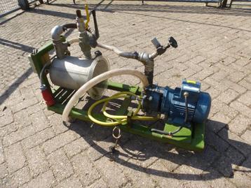 Mobiele vacuümpomp onderdruk van 850 millibar  beschikbaar voor biedingen