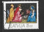 Latvija, Verzenden, Overige landen, Gestempeld