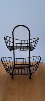 Fruitschaal 2 laags
Zwart, Ophalen