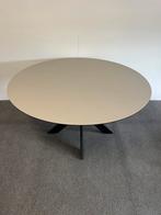 Ronde eettafel Fenix Beige Arizona 150cm, Huis en Inrichting, Tafels | Eettafels, 150 tot 200 cm, Rond, Ophalen of Verzenden, Zo goed als nieuw