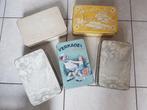 Prachtige antieke vintage Verkade blikken met oversluitdekse, Verzamelen, Blikken, Ophalen of Verzenden, Zo goed als nieuw, Koek(jes)
