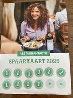 Sligro spaarkaart 10 zegels te koop, Tickets en Kaartjes, Kortingen en Cadeaubonnen, Eén persoon, Kortingsbon