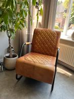 Leren fauteuil, Huis en Inrichting, Fauteuils, Ophalen, Gebruikt