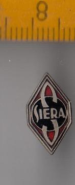 Siera Radio Logo embleem emaille schildje, Ophalen of Verzenden