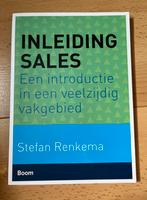 Te koop boek: Inleiding Sales, Boeken, Ophalen of Verzenden, Gelezen, Economie en Marketing, Stefan Renkema