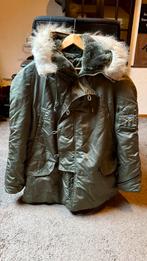 Parka Extreme Cold Weather Alpha Industries, Ophalen of Verzenden, Zo goed als nieuw, Groen