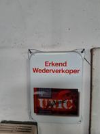 erkend wederverkoper UNIC emaillebord klein, Antiek en Kunst, Antiek | Emaille, Ophalen of Verzenden