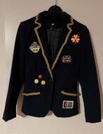 Oeteldonk jasje maat 34 donkerblauw, Kleding | Dames, Carnavalskleding en Feestkleding, Verzenden, Zo goed als nieuw, Maat 34 (XS) of kleiner