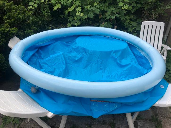 Bestway opblaasbaar zwembad, Tuin en Terras, Zwembaden, Gebruikt, Opblaaszwembad, Minder dan 80 cm, Minder dan 200 cm, Ophalen