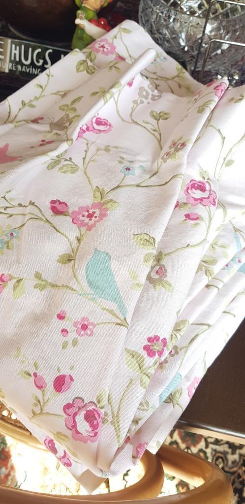 gordijnen Designers Guild gevoerd verduisterend 132 x 160, Huis en Inrichting, Stoffering | Gordijnen en Lamellen, Nieuw, 150 tot 200 cm