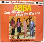 ABBA ‎– Lay All Your Love On Me, Gebruikt, Maxi-single, Ophalen of Verzenden, Pop