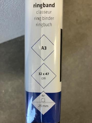 Ringband A3   beschikbaar voor biedingen