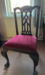 Prachtige notenhouten stoel perfecte staat, Ophalen