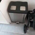 Prullenbak, Ophalen, Met pedaal, 50 tot 75 cm, 40 liter of meer