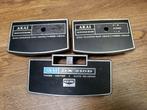 3 AKAI bandrecorder koppendeksels, Audio, Tv en Foto, Bandrecorders, Ophalen of Verzenden, Onderdeel