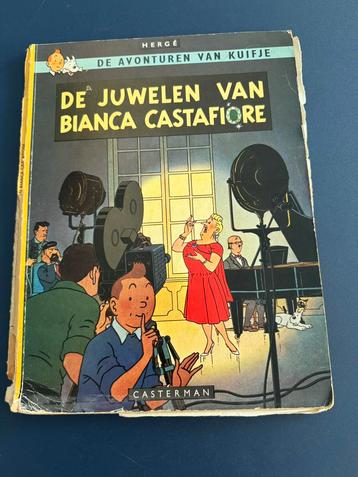 stripboek kuifje De juwelen van Bianca Castafiore beschikbaar voor biedingen