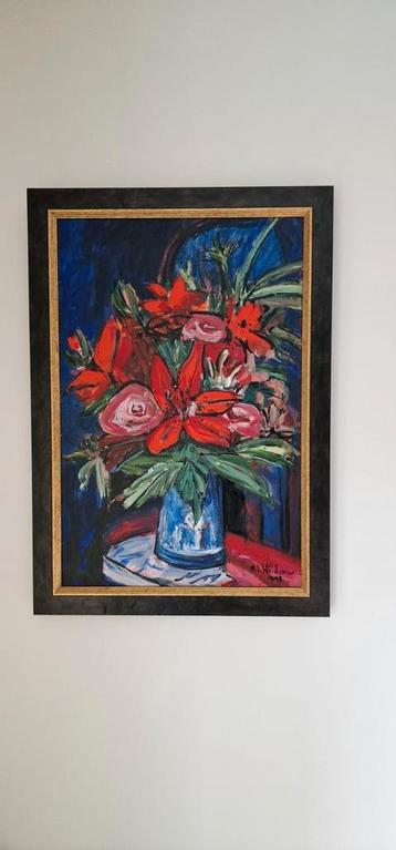 Schilderij verf op doek van Maya Wildevuur  beschikbaar voor biedingen
