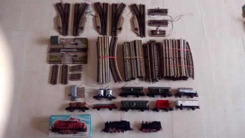 Marklin treinset 3 locomotieven 9 wagons plus rails, Hobby en Vrije tijd, Modeltreinen | H0, Gebruikt, Rails, Wisselstroom, Märklin