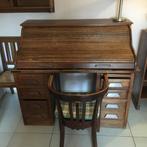antieke secretaire met stoel, Ophalen, Gebruikt, Antiek