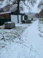 Kunststof klinkers 30m2 + betonbanden, Tuin en Terras, Kunststof, Gebruikt, Klinkers, Ophalen of Verzenden