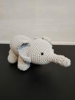 Gehaakte Olifant Knuffel, Kinderen en Baby's, Kraamcadeaus en Geboorteborden, Ophalen of Verzenden, Nieuw, Kraamcadeau