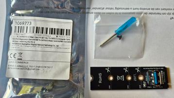 M.2 NVME PCI-E Riser card kaart beschikbaar voor biedingen
