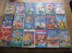 Lot van 18 Walt Disney Films VHS Video's, Alle leeftijden, Ophalen, Zo goed als nieuw, Tekenfilms en Animatie