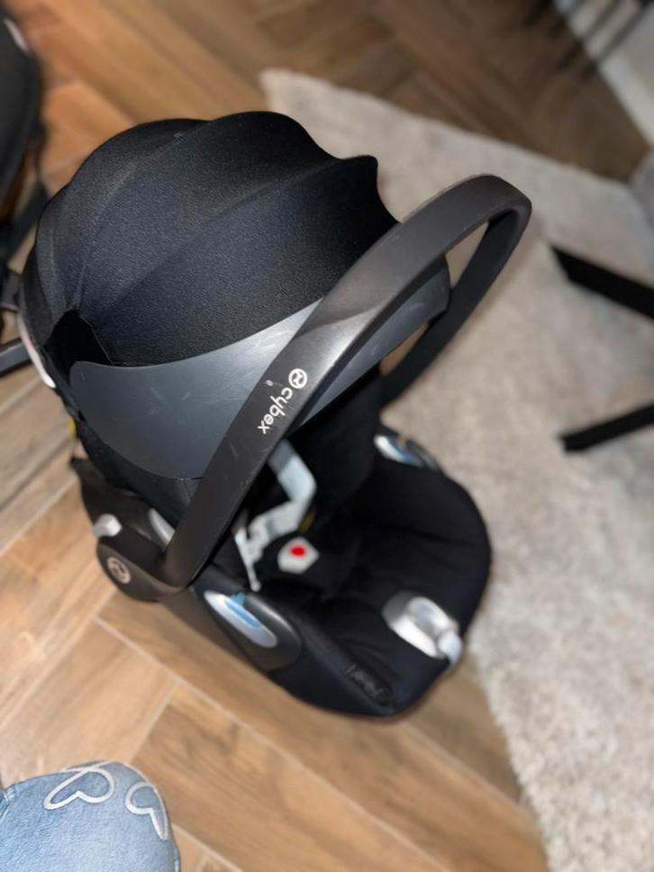 Cybex Cloud Z i-Size Autostoel zwart, Kinderen en Baby's, Autostoeltjes, Gebruikt, Maxi-Cosi, 0 t/m 13 kg, Isofix, Zijbescherming