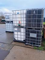 Ibc regenton regen ton 1000 liter vaten, Tuin en Terras, Regentonnen, Ophalen, Kunststof, Gebruikt, Met kraantje