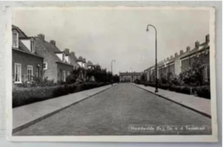 Oude Briefkaart Noordwolde - Ds. v.d. Tuukstraat (1961), Verzamelen, Ansichtkaarten | Nederland, Gelopen, Friesland, 1960 tot 1980