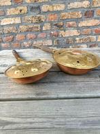 Koperen antieke pannen, Antiek en Kunst, Ophalen, Koper