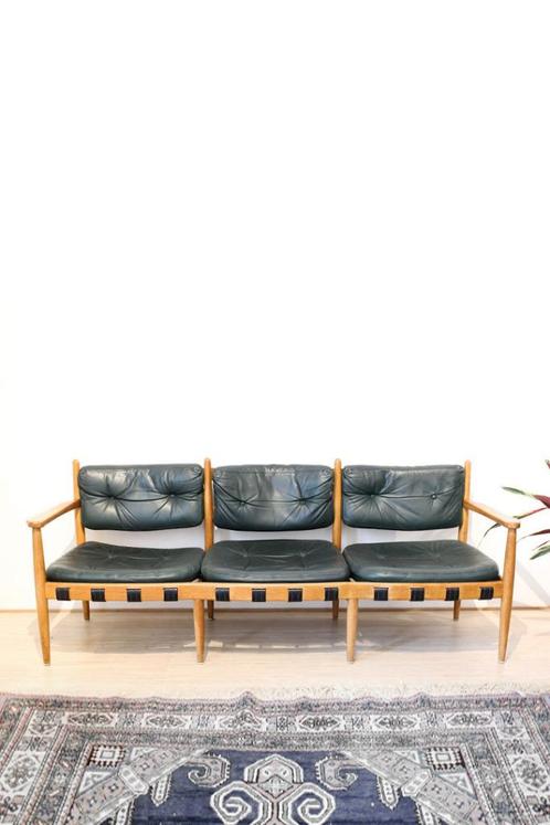60s Sven Ellekaer x Coja Culemborg vintage sofa, Huis en Inrichting, Banken | Sofa's en Chaises Longues, Gebruikt, Driepersoons