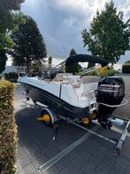 Prins 475 set – Motor, Pega-trailer, biminitop & turboswing, Watersport en Boten, Ophalen of Verzenden, Zo goed als nieuw, 3 tot 6 meter