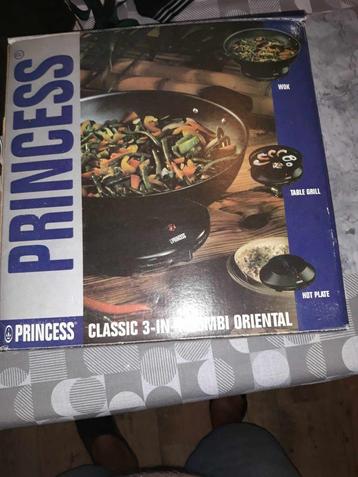 princess clasic 3 in 1 combi oriental hote plate table gril  beschikbaar voor biedingen