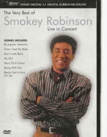 Dvd Smokey Robinson-The Very Best Of Live In Concert Sealed beschikbaar voor biedingen