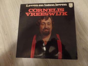Cornelis Vreeswijk, leven en laten leven LP beschikbaar voor biedingen