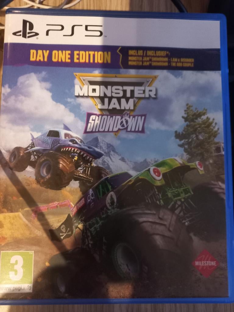 Monster Jam Showdown - PS5 Day One Edition ALLEEN TE RUIL!!, Ophalen, Zo goed als nieuw
