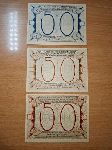 Duits Notgeld Liebenwerda Noodgeld  beschikbaar voor biedingen