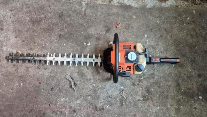 Stihl HS 80 Heggenschaar, Tuin en Terras, Heggenscharen, Gebruikt, Benzine, Ophalen